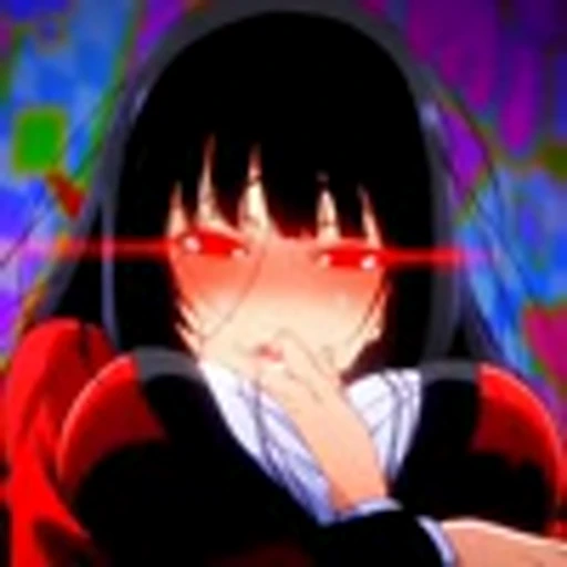 😍 Эмодзи «Kakegurui S1Безумный Азарт 1 Сезон» для Telegram