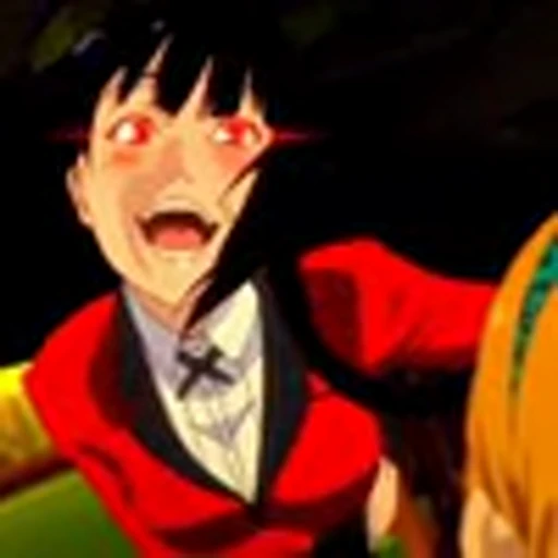 😁 Эмодзи «Kakegurui S1Безумный Азарт 1 Сезон» для Telegram