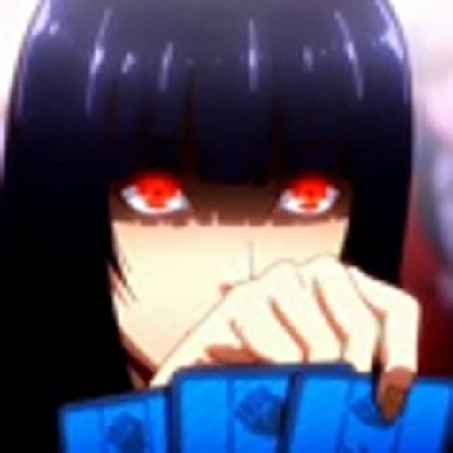 😁 Эмодзи «Kakegurui S1Безумный Азарт 1 Сезон» для Telegram