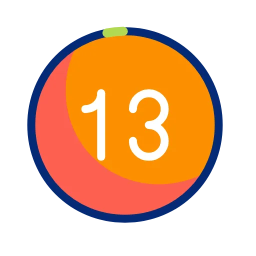 🤩 Эмодзи «Календарь+» для Telegram