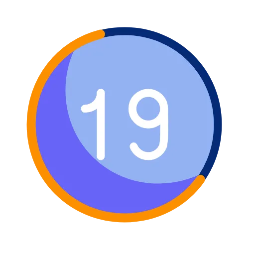 🤩 Эмодзи «Календарь+» для Telegram