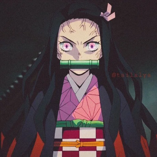 🌸 Стикер «nezuko-chan» для Telegram