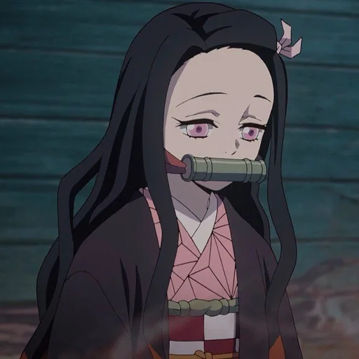 🌸 Стикер «nezuko-chan» для Telegram