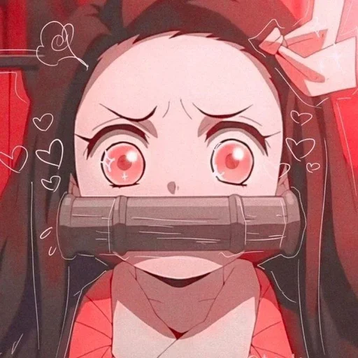 🌸 Стикер «nezuko-chan» для Telegram
