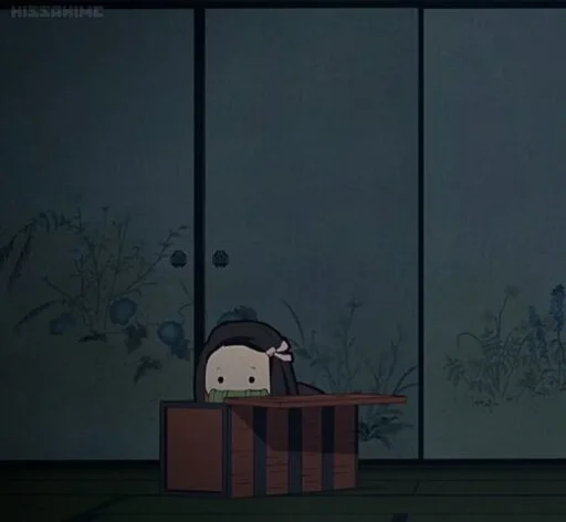 🌸 Стикер «nezuko-chan» для Telegram