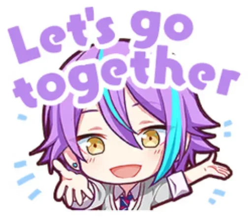 🔮 Стикер «ᴋᴀᴍɪsʜɪʀᴏ ʀᴜɪ» для Telegram
