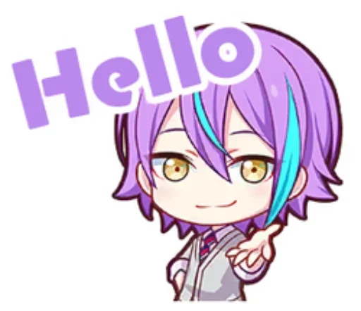 🔮 Стикер «ᴋᴀᴍɪsʜɪʀᴏ ʀᴜɪ» для Telegram