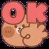 👌 Эмодзи «Kana & Kaki» для Telegram