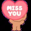 ❤️ Эмодзи «Kana & Kaki» для Telegram