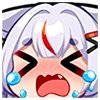 😭 Эмодзи «Kamiko Kana» для Telegram