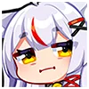 😐 Эмодзи «Kamiko Kana» для Telegram