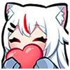 ❤️ Эмодзи «Kamiko Kana» для Telegram