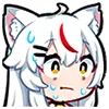 😰 Эмодзи «Kamiko Kana» для Telegram