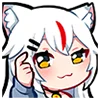 😏 Эмодзи «Kamiko Kana» для Telegram