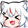 😆 Эмодзи «Kamiko Kana» для Telegram