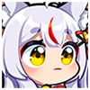 😐 Эмодзи «Kamiko Kana» для Telegram