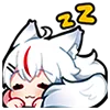 😴 Эмодзи «Kamiko Kana» для Telegram
