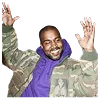 😜 Эмодзи «Kanye West» для Telegram