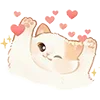 🥰 Эмодзи «Kapebeans Cats» для Telegram