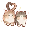 ❤️ Эмодзи «Kapebeans Cats» для Telegram