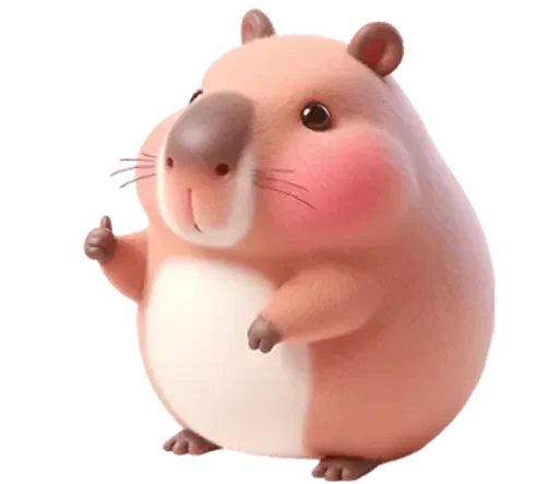 👍 Стикер «Kapi Capybara» для Telegram