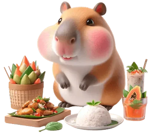 😛 Стикер «Kapi Capybara» для Telegram