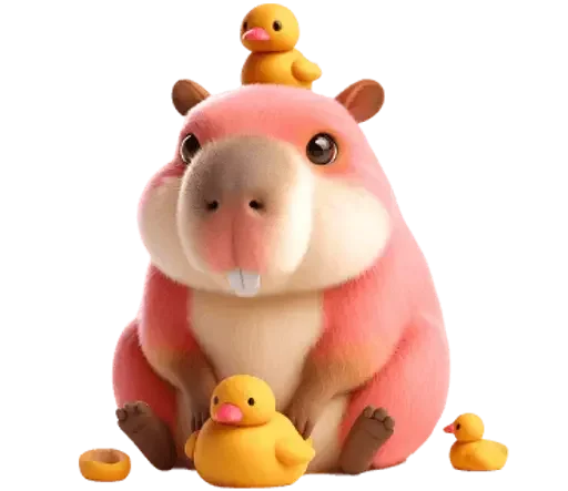 😌 Стикер «Kapi Capybara» для Telegram