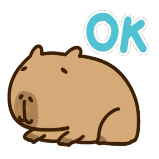 🆗 Стикер «Kapi» для Telegram