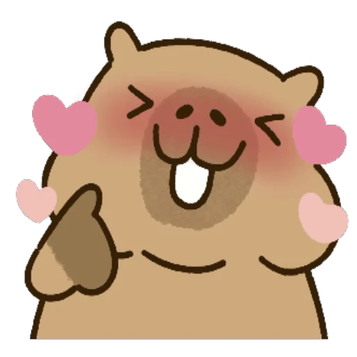 🥰 Стикер «Kapi» для Telegram