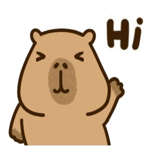 👋 Стикер «Kapi» для Telegram