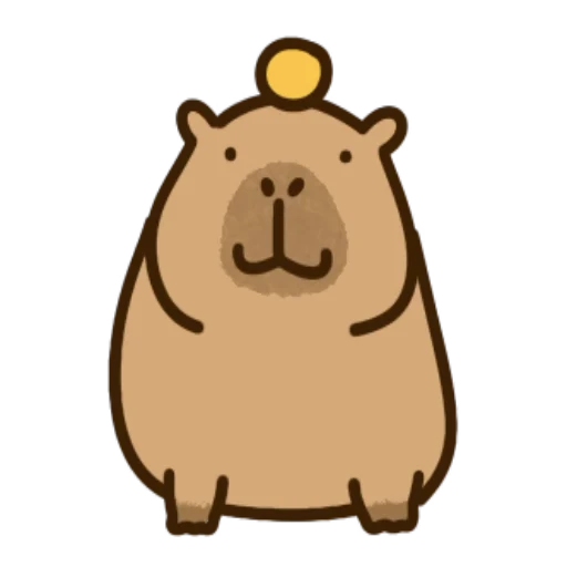 🍊 Стикер «Kapi» для Telegram