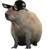 🧢 Эмодзи «Забавные капибары 🍓» для Telegram