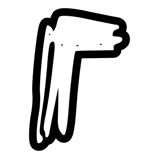 🔤 Эмодзи «Анимированные буквы в стиле карандашом» для Telegram
