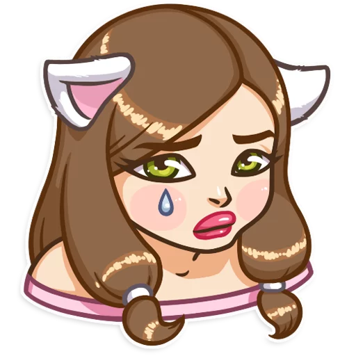 😢 Стикер «go.twitch.tv/sharishaxd» для Telegram