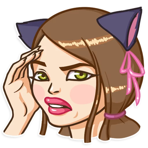 🤦‍♀️ Стикер «go.twitch.tv/sharishaxd» для Telegram