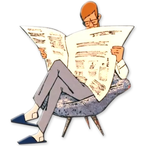 📰 Стикер «Малыш и Карлсон» для Telegram