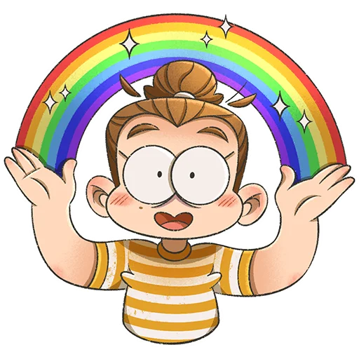 🌈 Стикер «Katenozikcomics» для Telegram