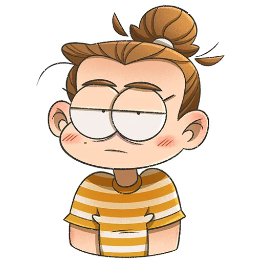 😕 Стикер «Katenozikcomics» для Telegram