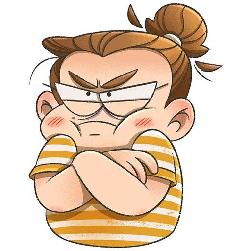 😠 Стикер «Katenozikcomics» для Telegram