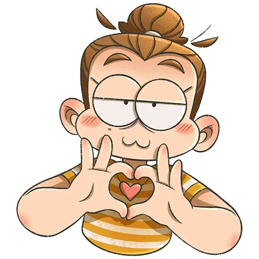 ❤️ Стикер «Katenozikcomics» для Telegram