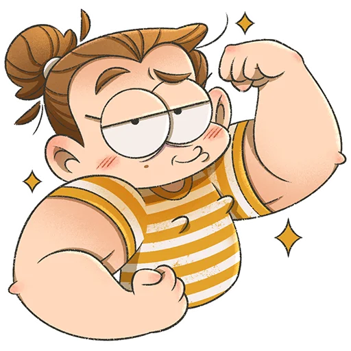 💪 Стикер «Katenozikcomics» для Telegram