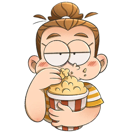 🍿 Стикер «Katenozikcomics» для Telegram