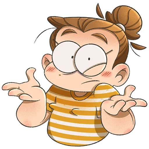 🤷‍♀️ Стикер «Katenozikcomics» для Telegram