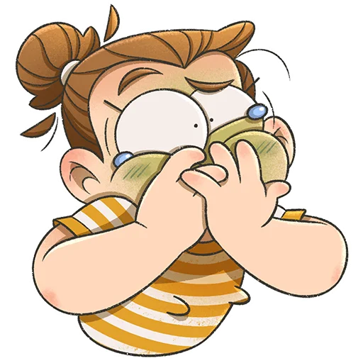 🤢 Стикер «Katenozikcomics» для Telegram