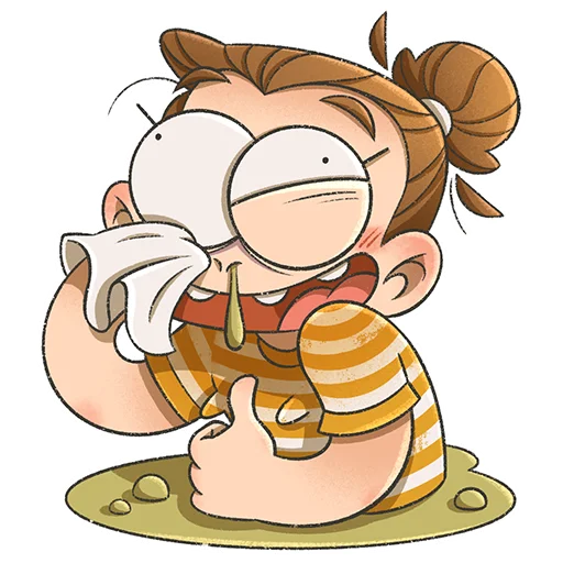 🤧 Стикер «Katenozikcomics» для Telegram