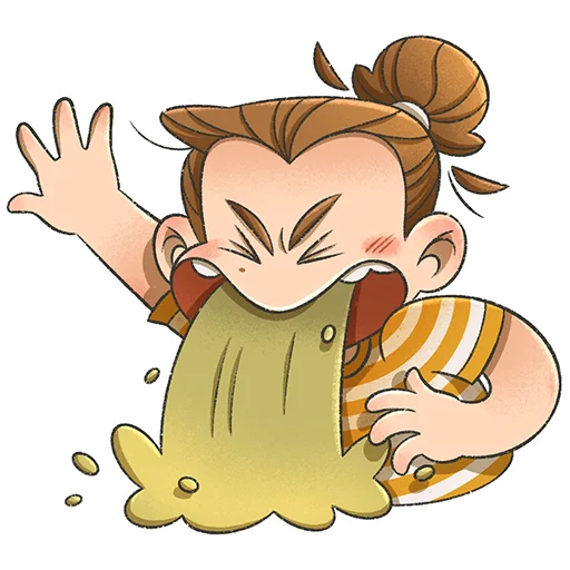 🤮 Стикер «Katenozikcomics» для Telegram