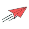 ▶️ Эмодзи «Красно оранжевые буквы и иконки» для Telegram