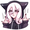 🖕 Эмодзи «Катши» для Telegram