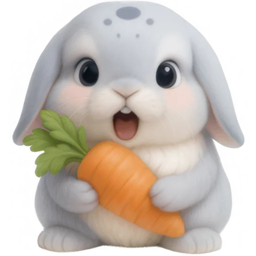🥕 Стикер «Милый Пухляк» для Telegram