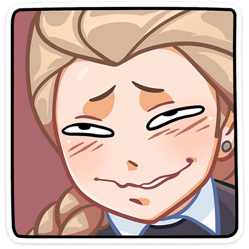 😏 Стикер «Катя (Зайчик)» для Telegram